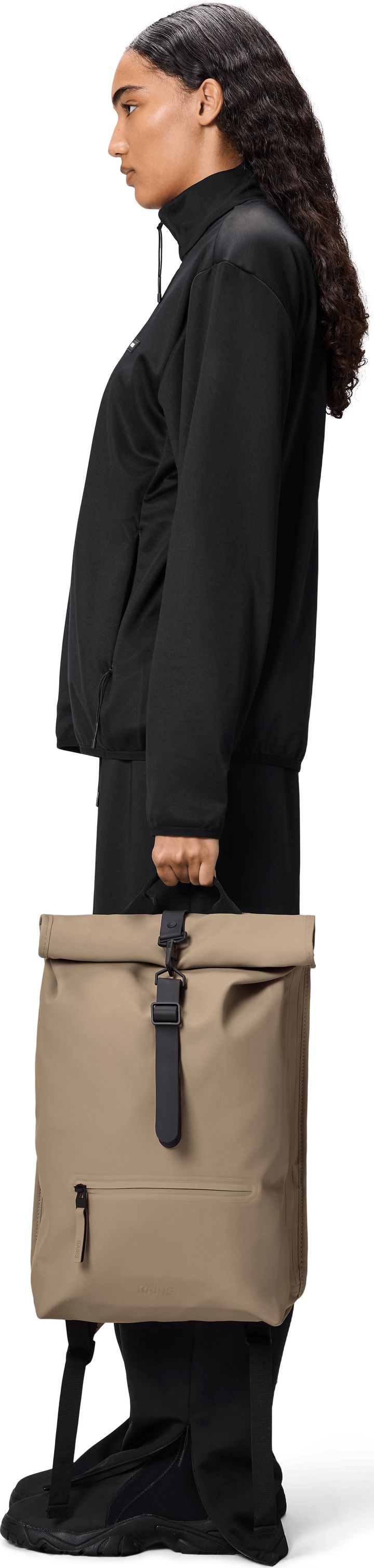 Rains Rolltop Rucksack W3 Beige Rains