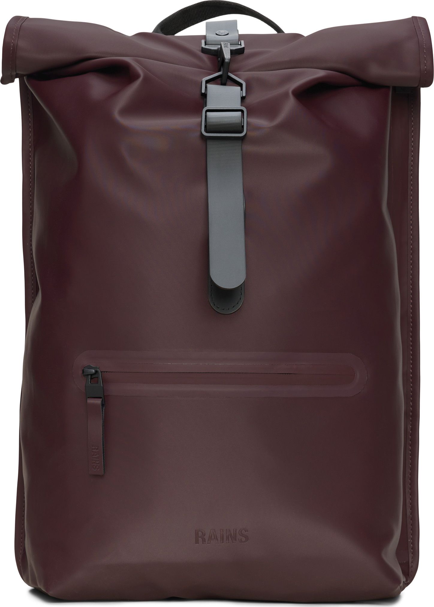 Rains Rolltop Rucksack W3 Depth