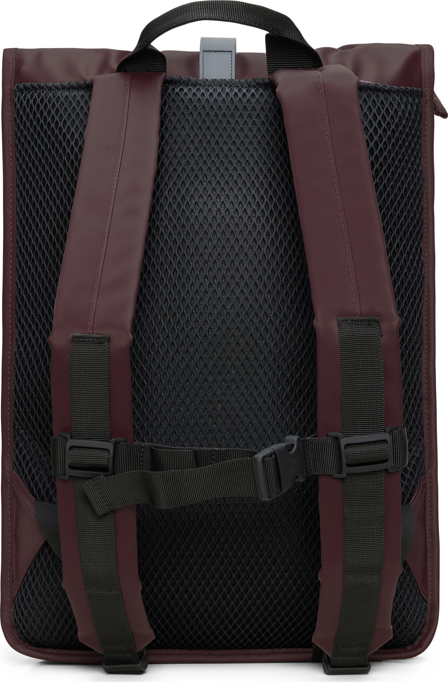 Rains Rolltop Rucksack W3 Black | Buy Rains Rolltop Rucksack
