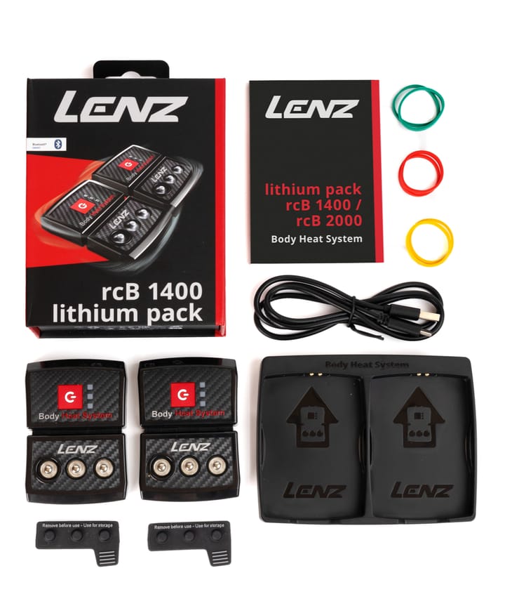 Lenz Lithium Pack Rcb 1400 (Usb-C) Black Lenz