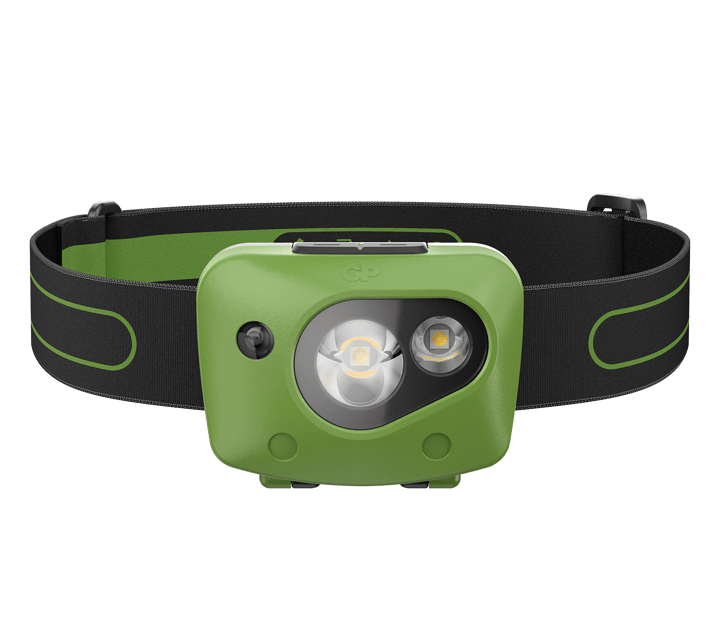 GP Batterier GP Discovery Multi Purpose Headlamp CH43 Green GP Batterier GP Batterier GP Discovery Multi Purpose Headlamp CH43 Green GP Batterier