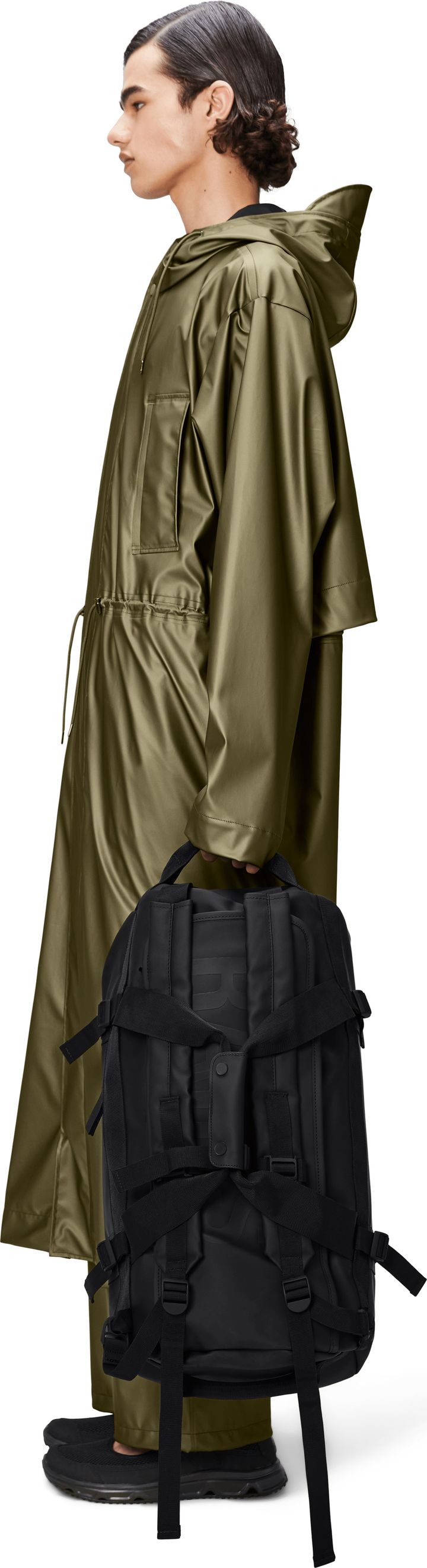 Rains Texel Duffel Bag Small W3 Black Rains