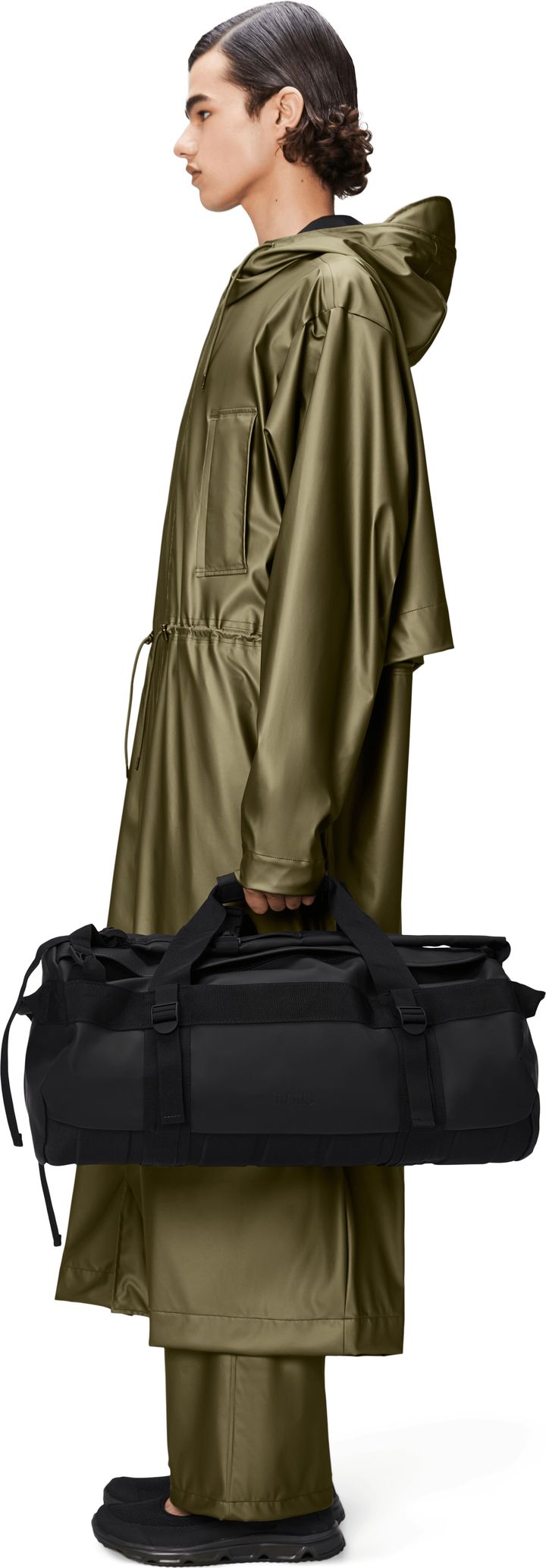 Rains Texel Duffel Bag Small W3 Black Rains