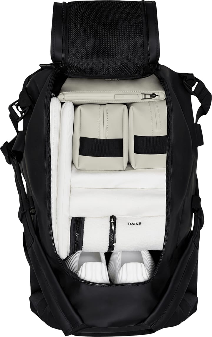 Rains Texel Duffel Bag Small W3 Black Rains