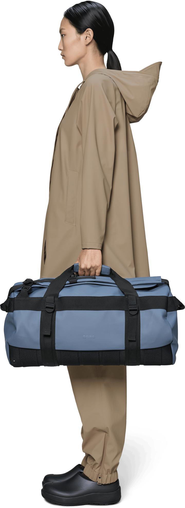 Rains Texel Duffel Bag Small W3 Blue Dusk Rains