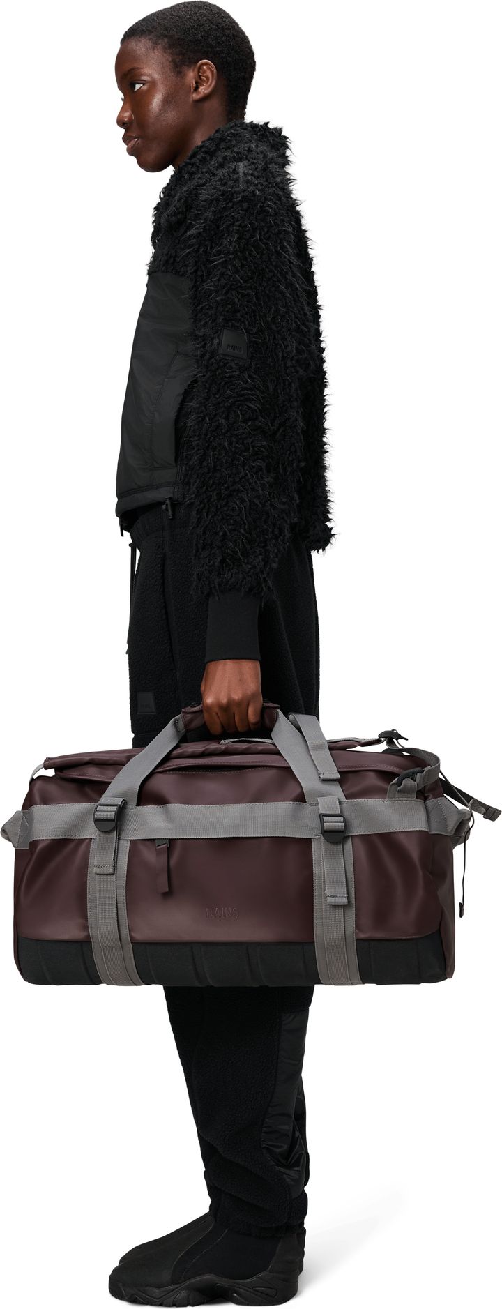 Rains Texel Duffel Bag Small W3 Depth Rains Rains Texel Duffel Bag Small W3 Depth Rains