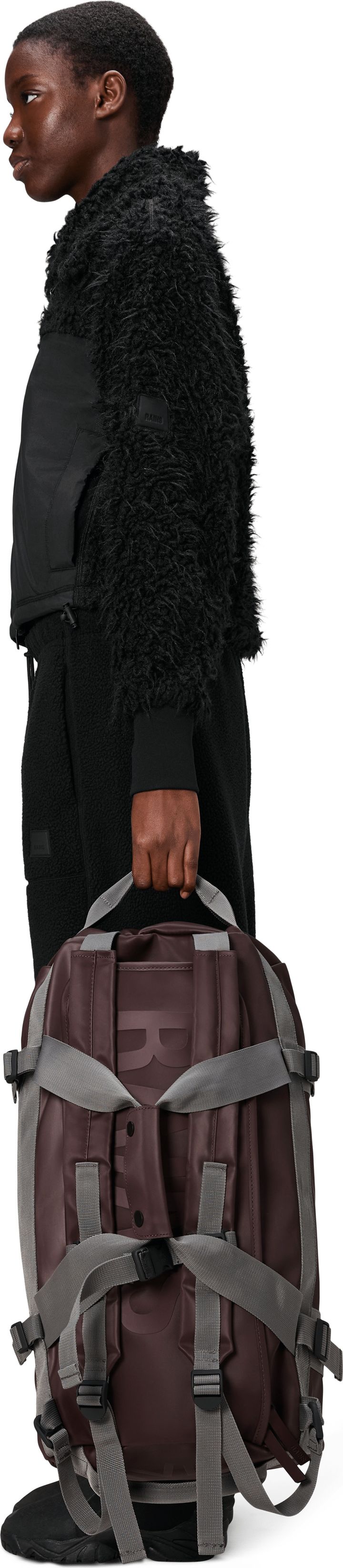 Rains Texel Duffel Bag Small W3 Depth Rains Rains Texel Duffel Bag Small W3 Depth Rains