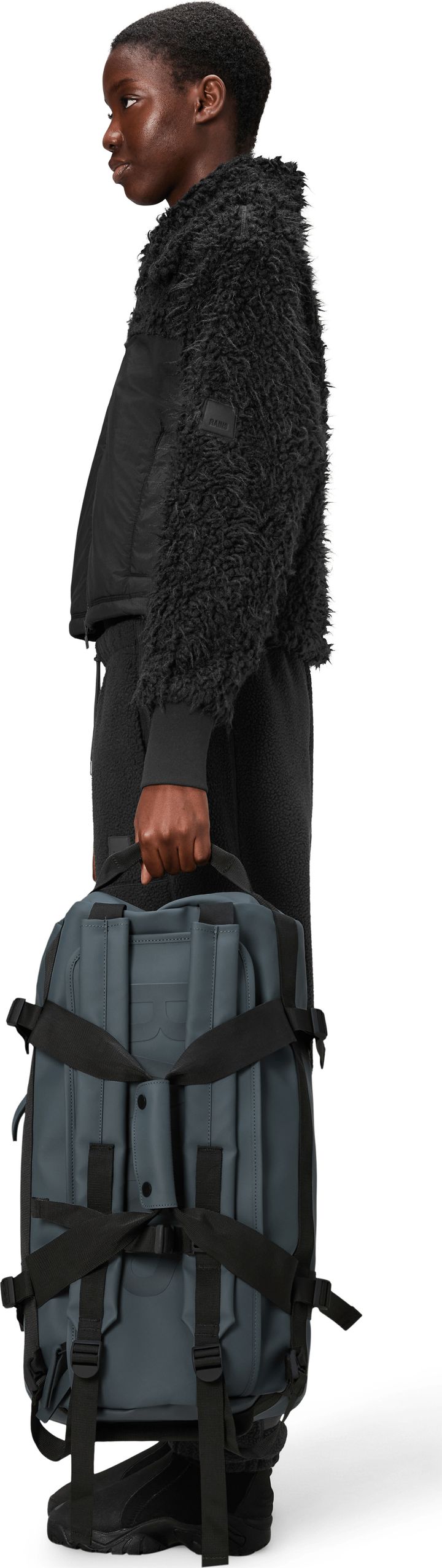 Rains Texel Duffel Bag Small W3 Lagoon Rains Rains Texel Duffel Bag Small W3 Lagoon Rains