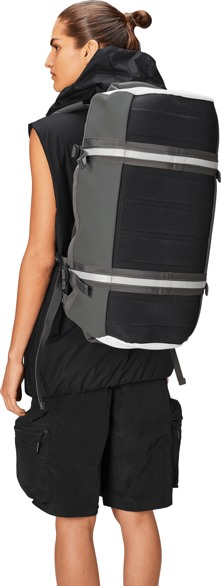 Rains Texel Duffel Bag Small W3 Grey Mix Rains Rains Texel Duffel Bag Small W3 Grey Mix Rains