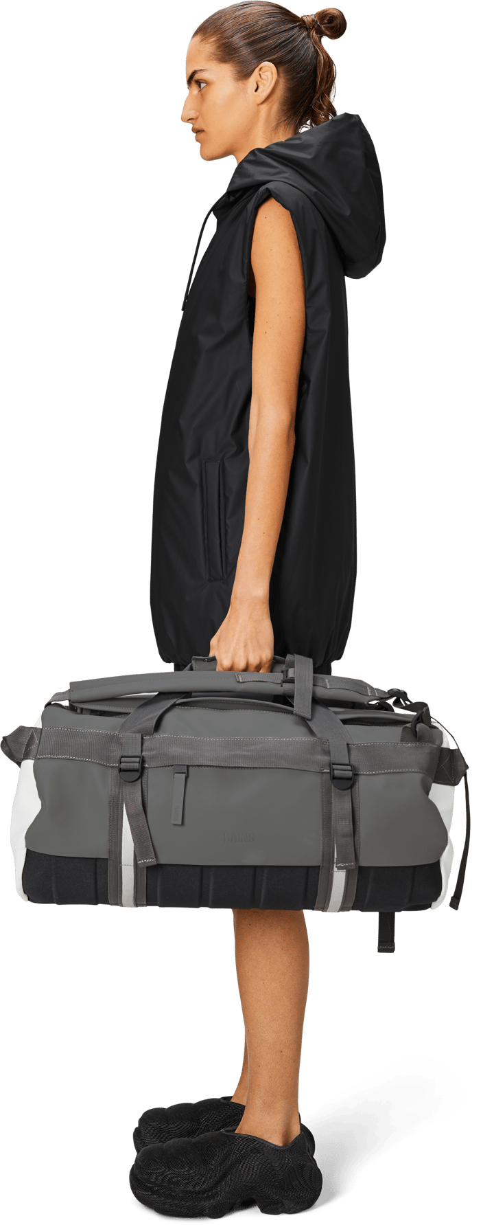 Rains Texel Duffel Bag Small W3 Grey Mix Rains Rains Texel Duffel Bag Small W3 Grey Mix Rains