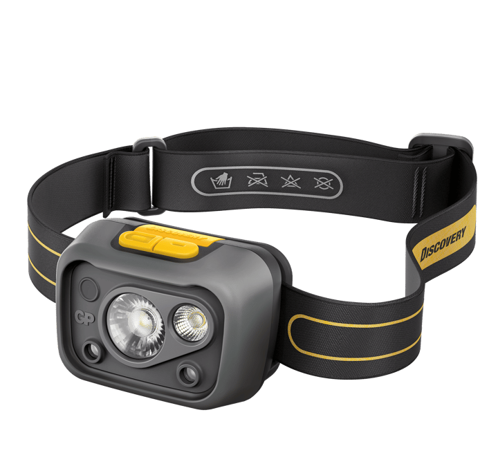 GP Batterier Gp Work Discovery Headlamp Chw54 375lm Nocolour GP Batterier GP Batterier Gp Work Discovery Headlamp Chw54 375lm Nocolour GP Batterier