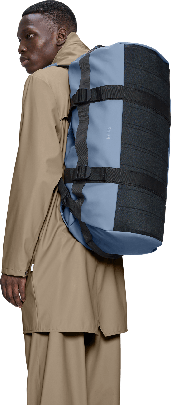 Rains Texel Duffel Bag W3 Blue Dusk Rains