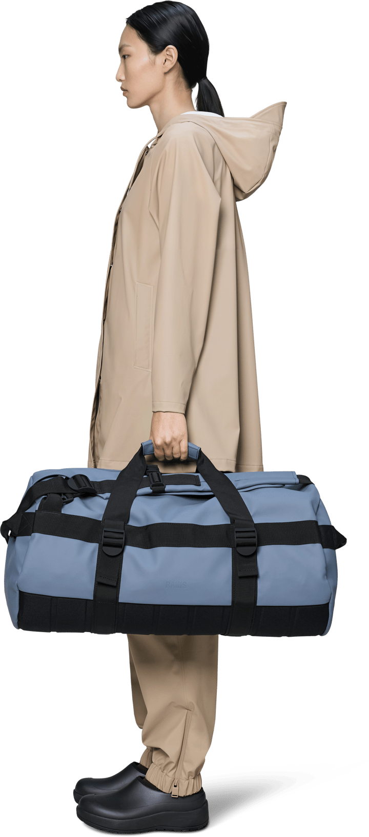 Rains Texel Duffel Bag W3 Blue Dusk Rains