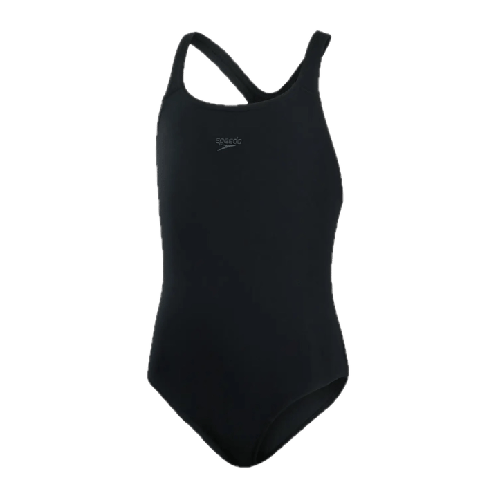 Speedo Girls Eco Endurance+ Medalist Black