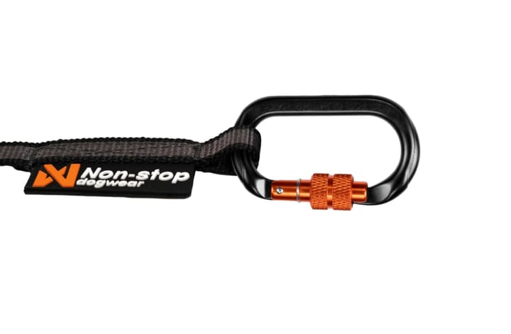 Non-Stop Dogwear Touring Bungee Leash 2.8m/13mm Screw-Lock Grey Non-stop Dogwear