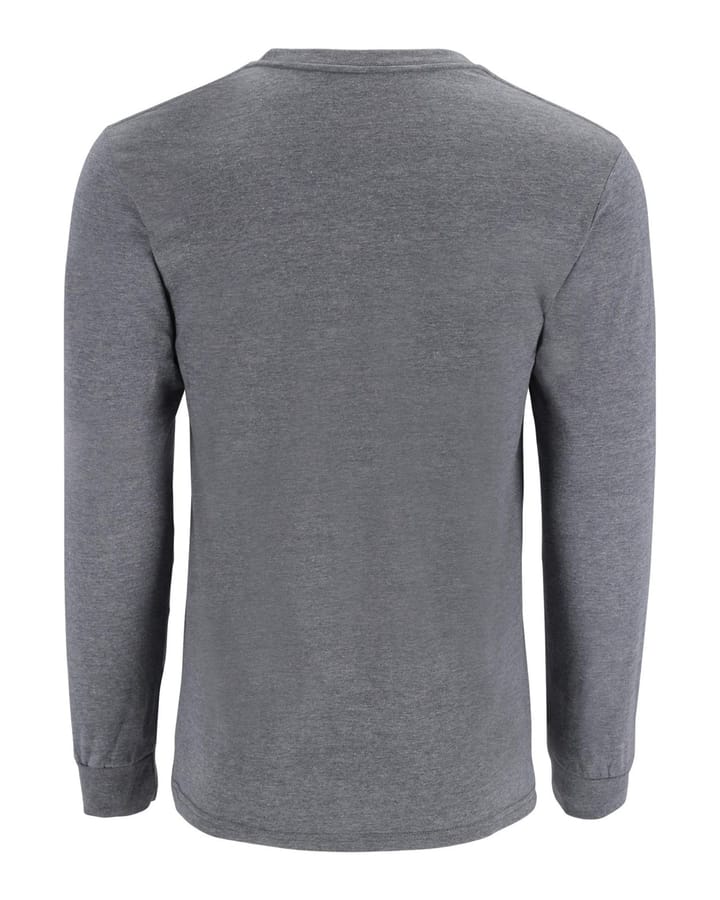 Simms Simms Logo Ls Shirt Jet Black Simms