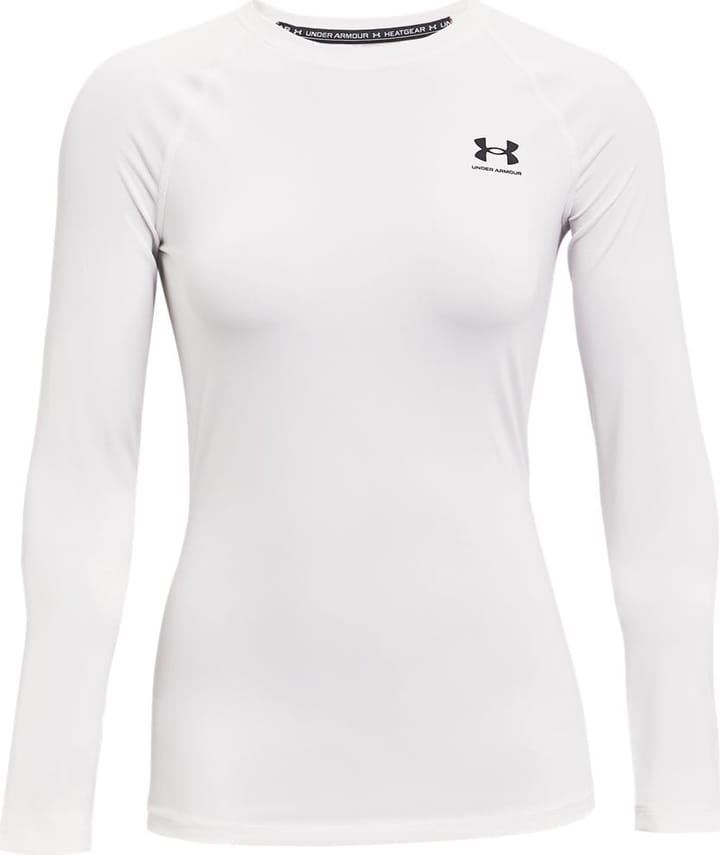 Women's HeatGear Compression Long Sleeve White Under Armour