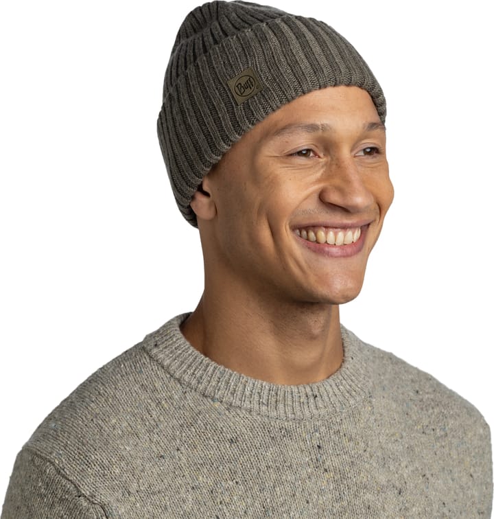 Buff Beanie Knitted Erviny Erviny Bark Buff