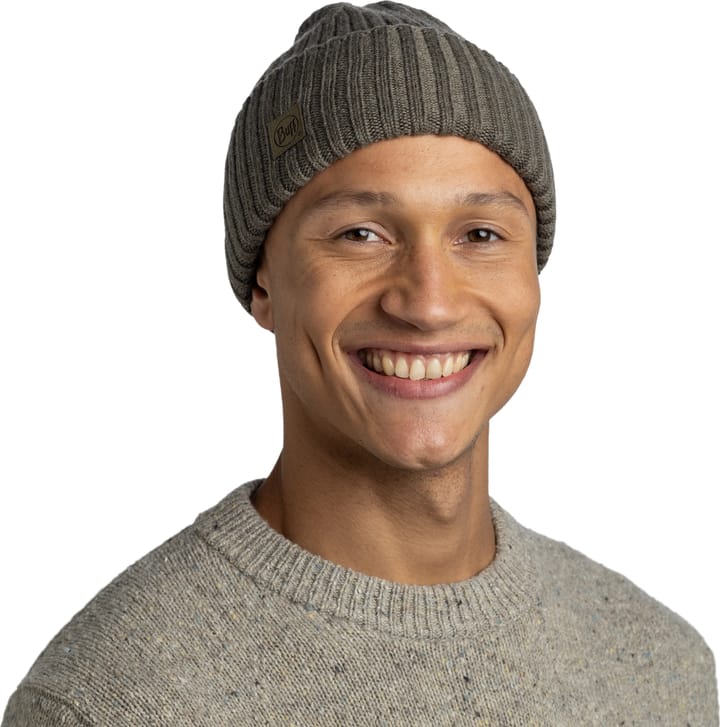 Buff Beanie Knitted Erviny Erviny Bark Buff