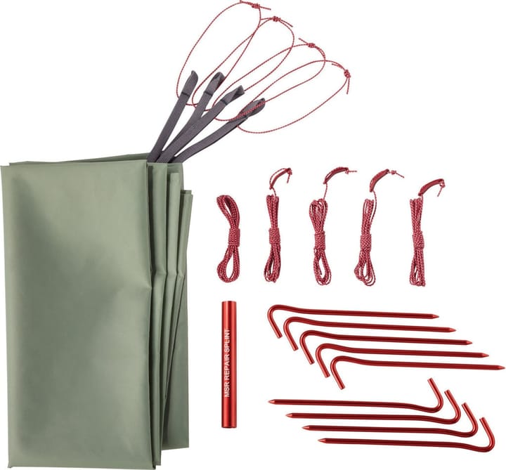 MSR Elixir 4 Tent Footprint Incl Green MSR