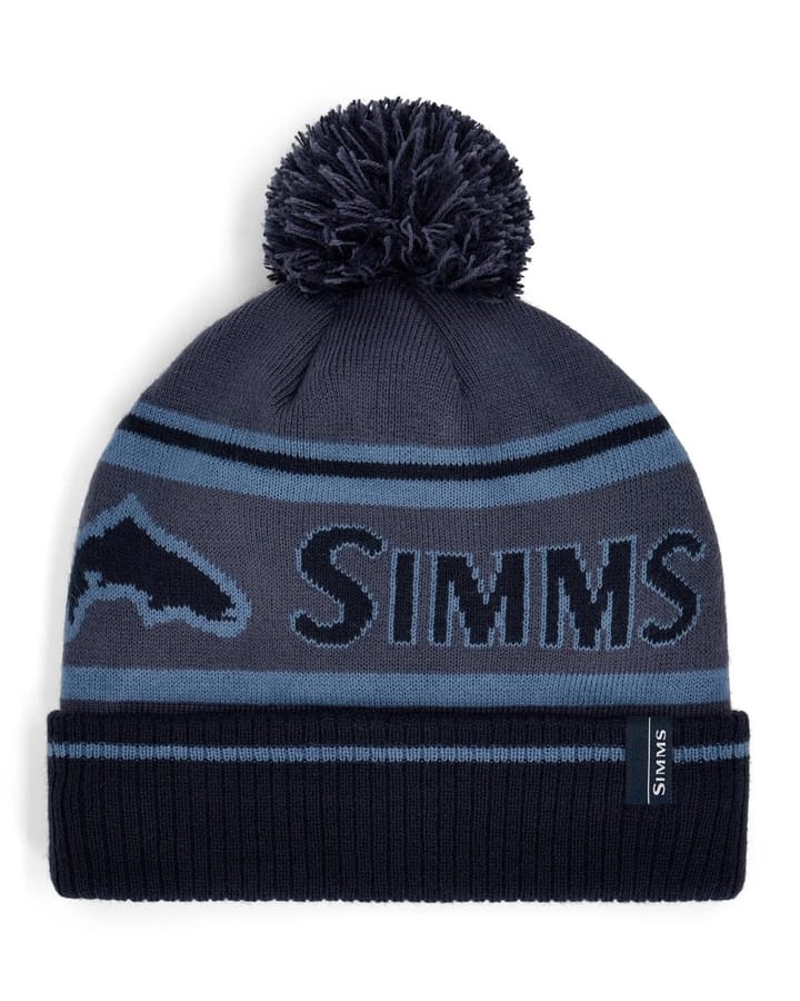 Simms Tip-Up Pom Beanie Huckleberry Simms