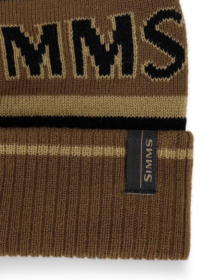 Simms Tip-Up Pom Beanie Jasper Simms