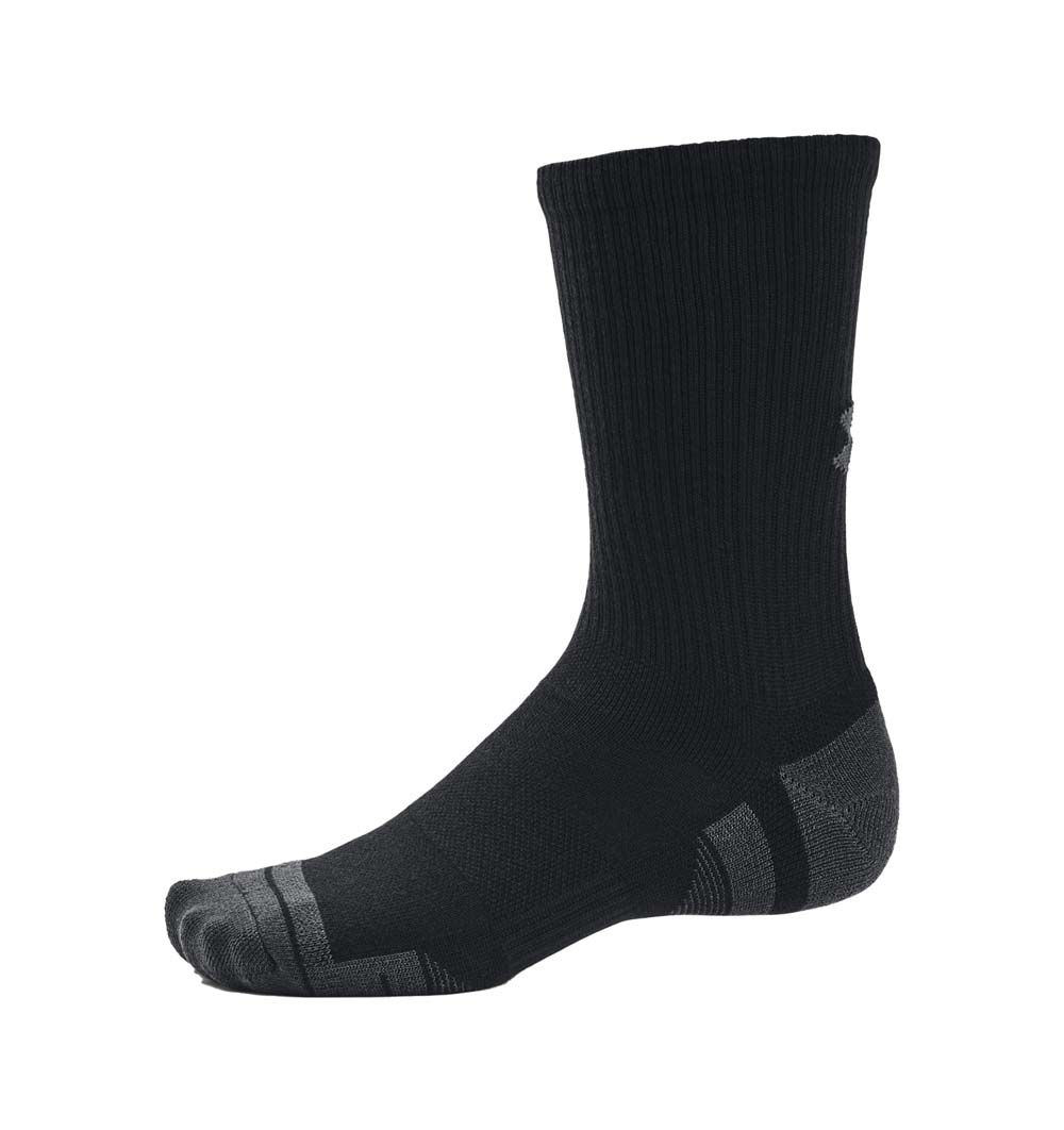 Under Armour Unisex UA Performance Tech 3pk Crew Black | Buy Under 