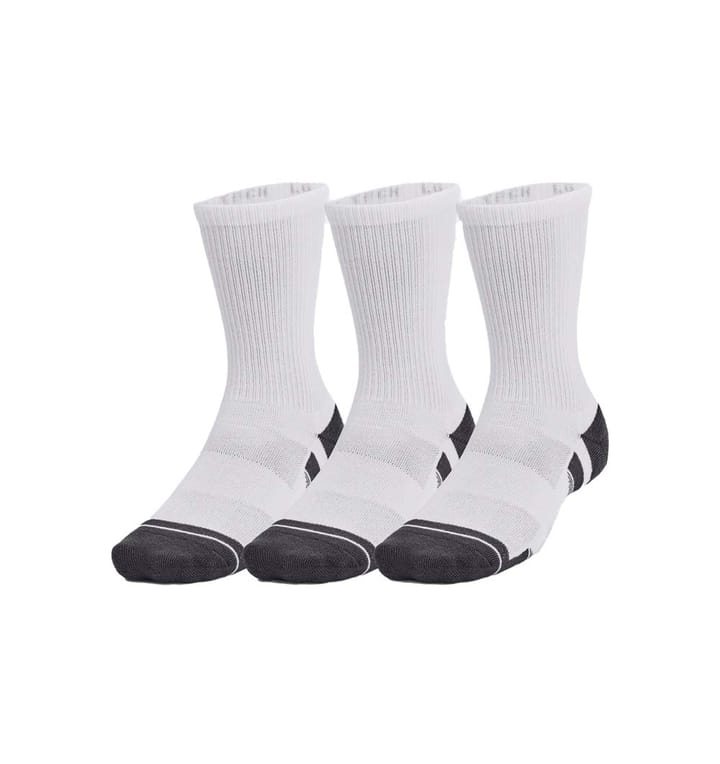Under Armour Unisex UA Performance Tech 3pk Crew White Under Armour Under Armour Unisex UA Performance Tech 3pk Crew White Under Armour