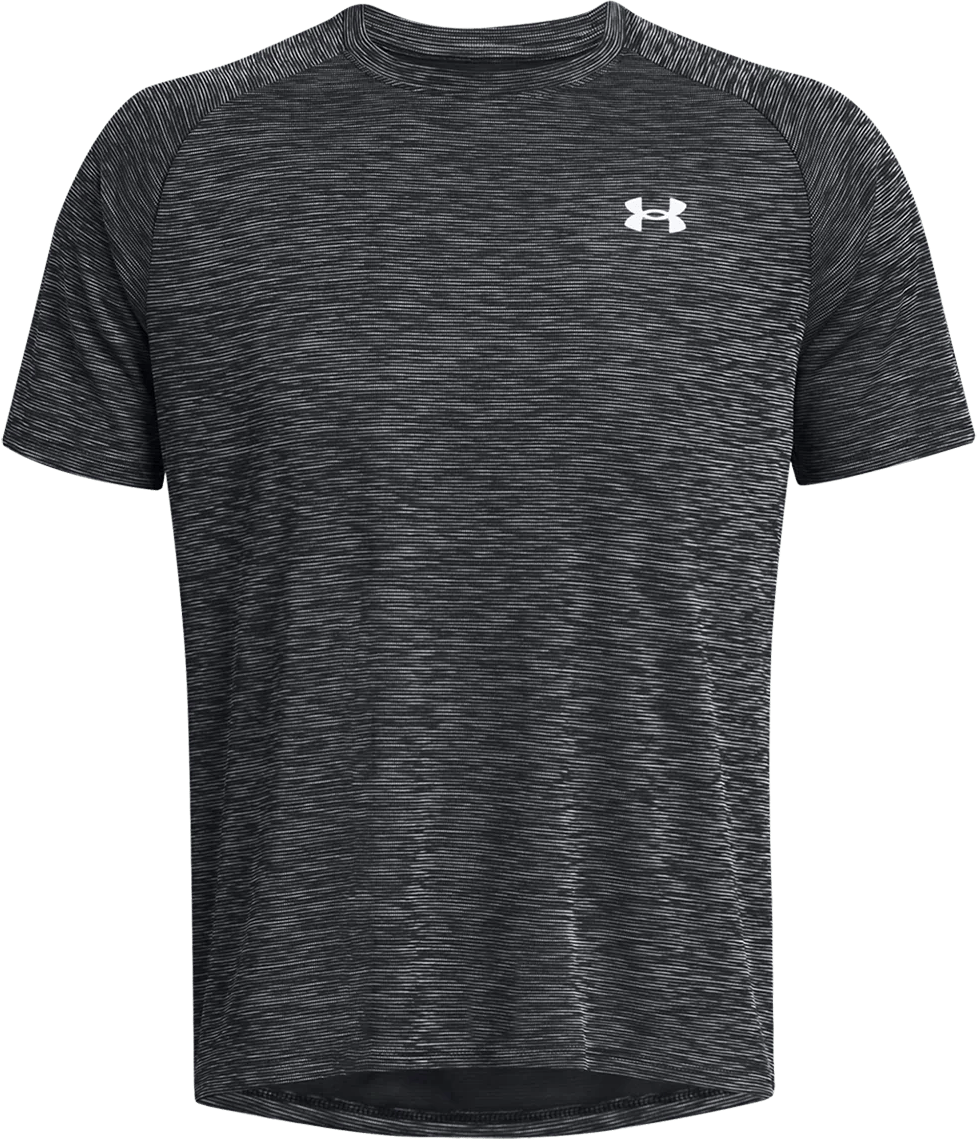 Under Armour Men's UA Tech Textured Short Sleeve Black