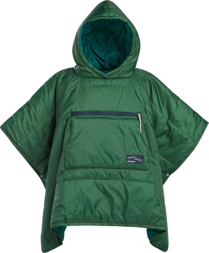 Therm-a-Rest Kid's Tar Honcho Poncho Green Print Therm-a-Rest