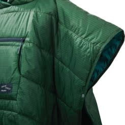 Therm-a-Rest Kid's Tar Honcho Poncho Green Print Therm-a-Rest