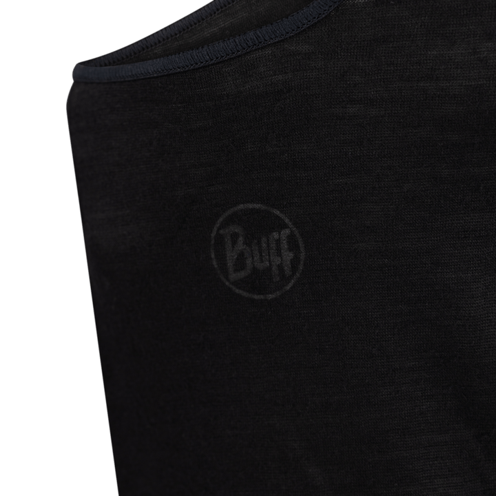 Buff Merino Lightweight Balaclava Solid Black Buff