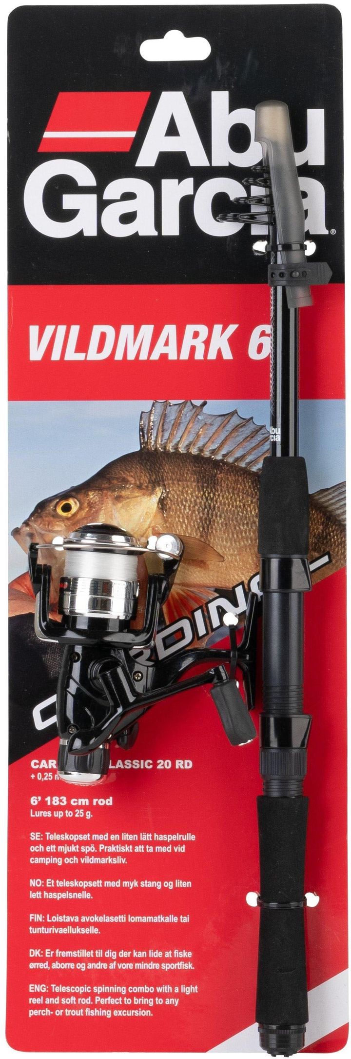 Abu Garcia Cardinal Combo Vildmark 6ft Tele Abu Garcia Abu Garcia Cardinal Combo Vildmark 6ft Tele Abu Garcia