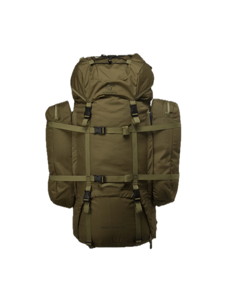 Norrøna recon 125L synkroflex Pack Military Green Norrøna