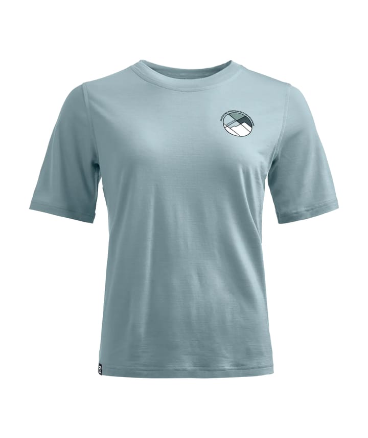 Ortovox 140 Cool Round Landscape Ts W Glacier Grey Ortovox