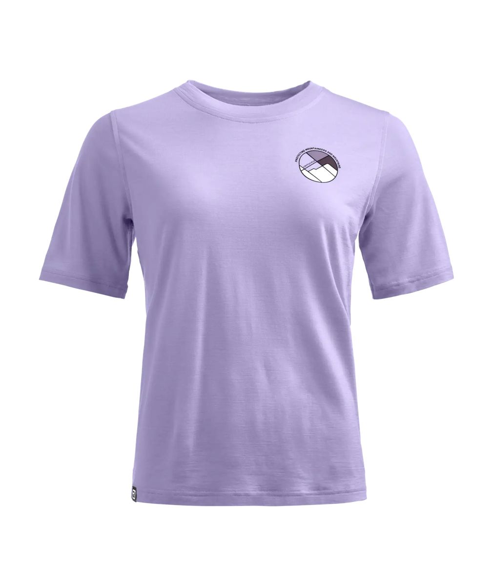 Ortovox 140 Cool Round Landscape Ts W Lush Lavender