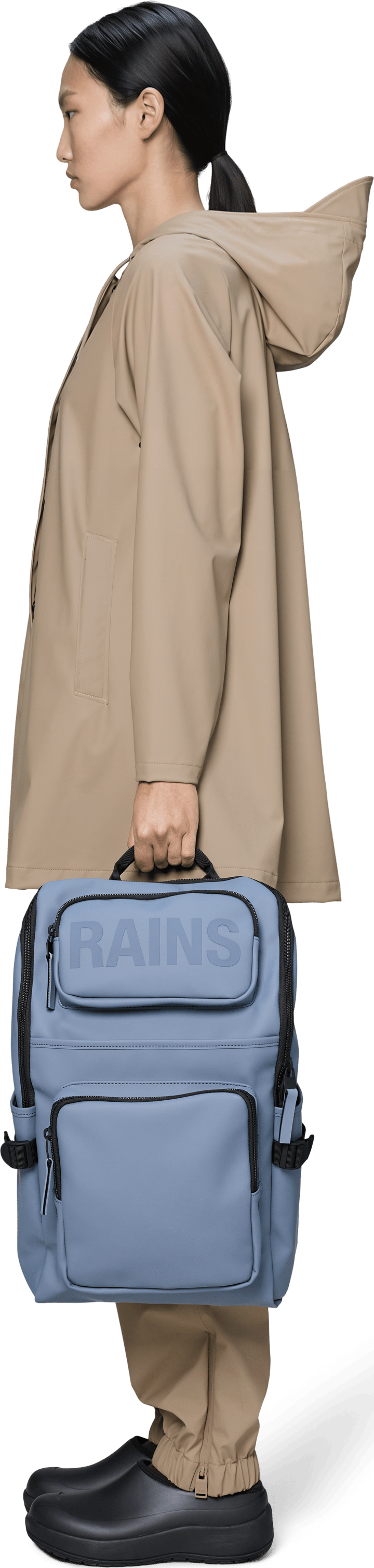 Rains Texel Cargo Backpack Blue Dusk Rains