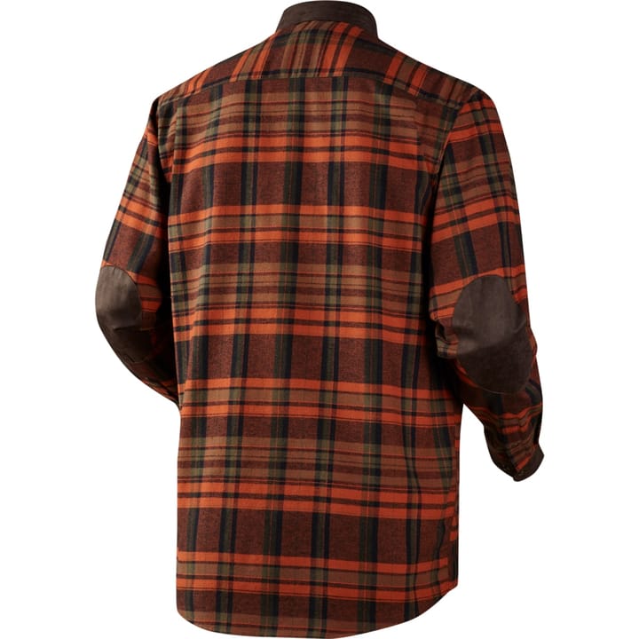 Härkila Men's Pajala Shirt Burnt Orange Check Härkila Härkila Men's Pajala Shirt Burnt Orange Check Härkila