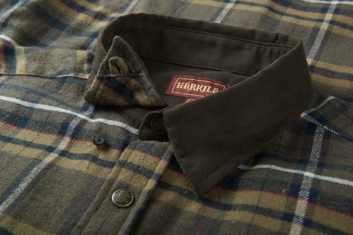 Härkila Men's Pajala Shirt Willow Green Check Härkila Härkila Men's Pajala Shirt Willow Green Check Härkila