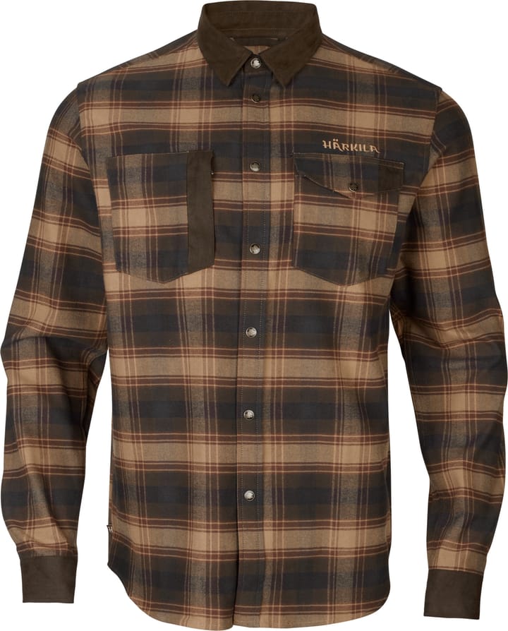 Härkila Aivak L/S Skjorta Burgundy Härkila Härkila Aivak L/S Skjorta Burgundy Härkila