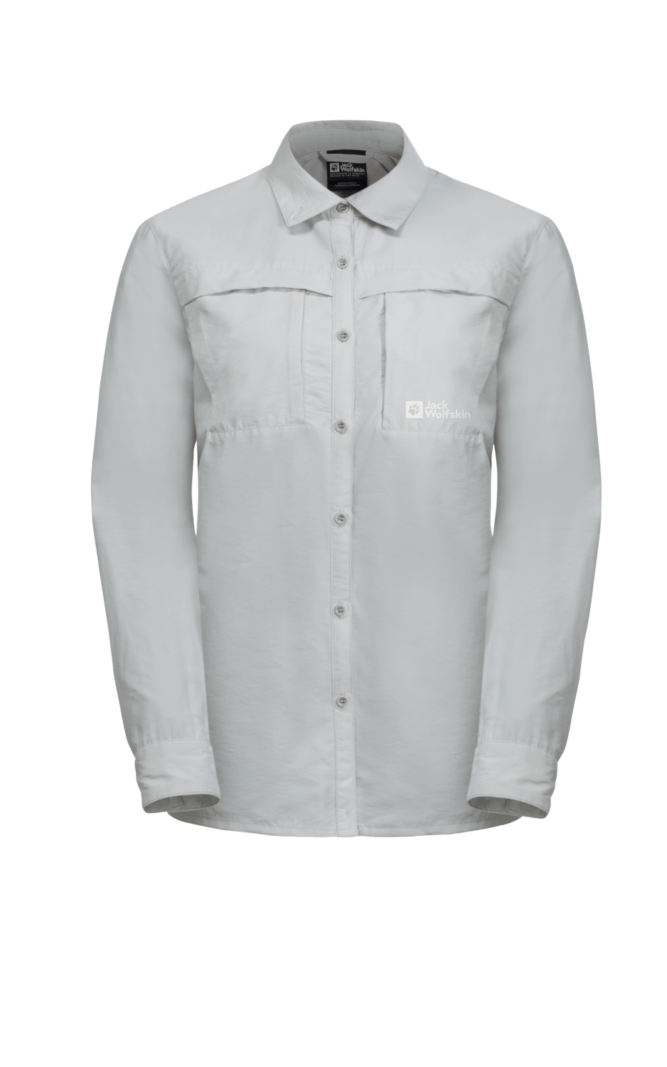 Jack Wolfskin Women's Barrier Long Sleeve Shirt Cool Grey