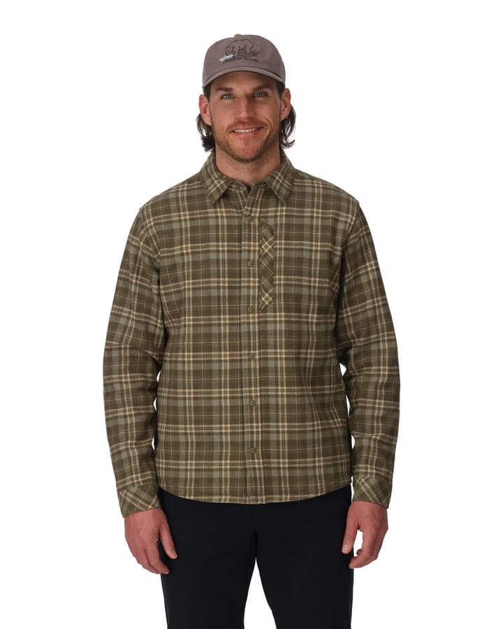 Simms Coldweather Shacket Schooner Plaid: Loden Simms Simms Coldweather Shacket Schooner Plaid: Loden Simms