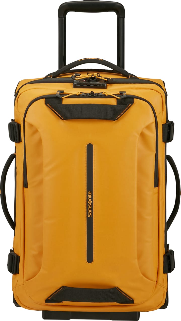 Samsonite Ecodiver Duffle with wheels double frame 55cm Yellow Samsonite