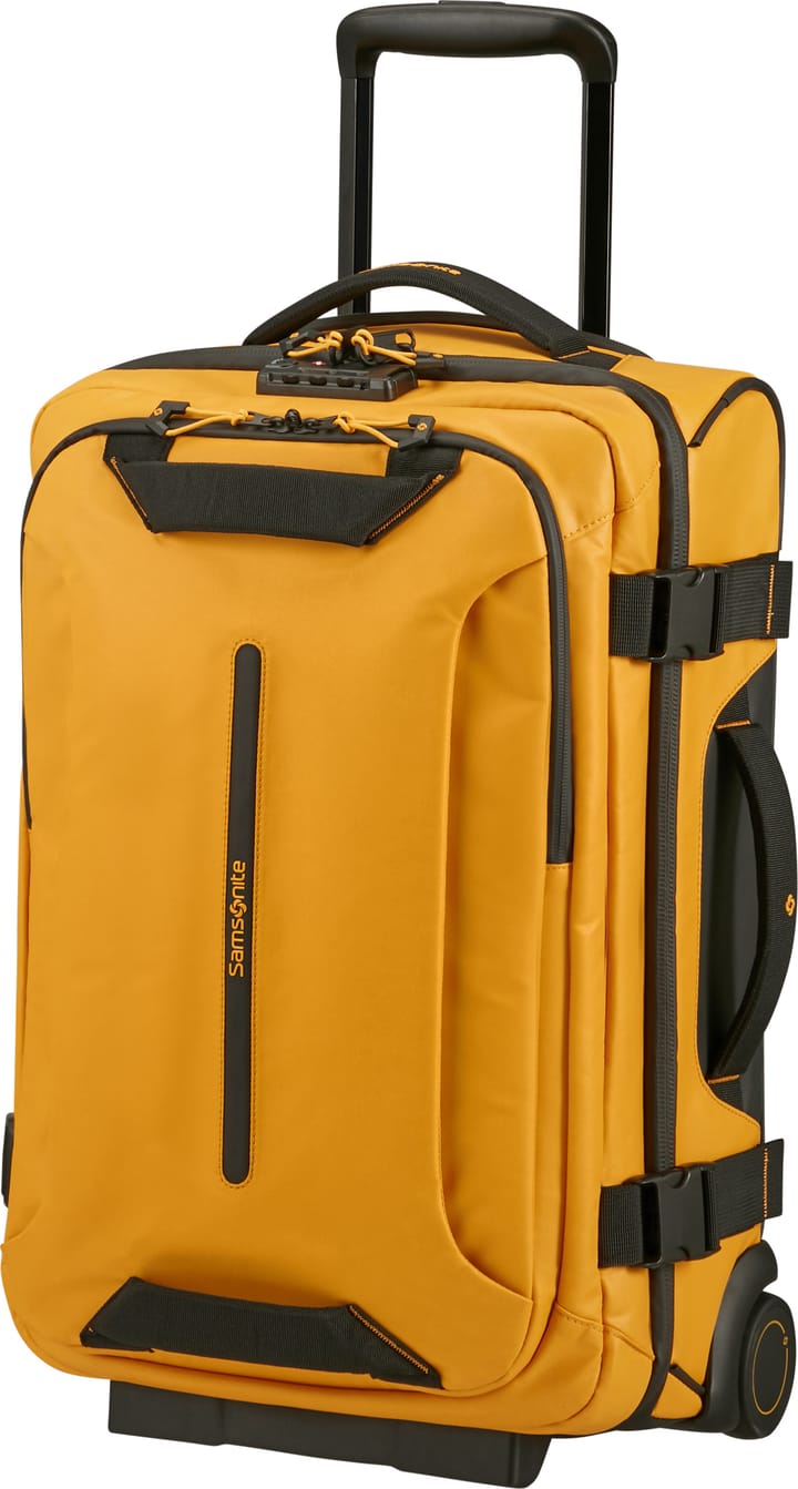 Samsonite Ecodiver Duffle with wheels double frame 55cm Yellow Samsonite