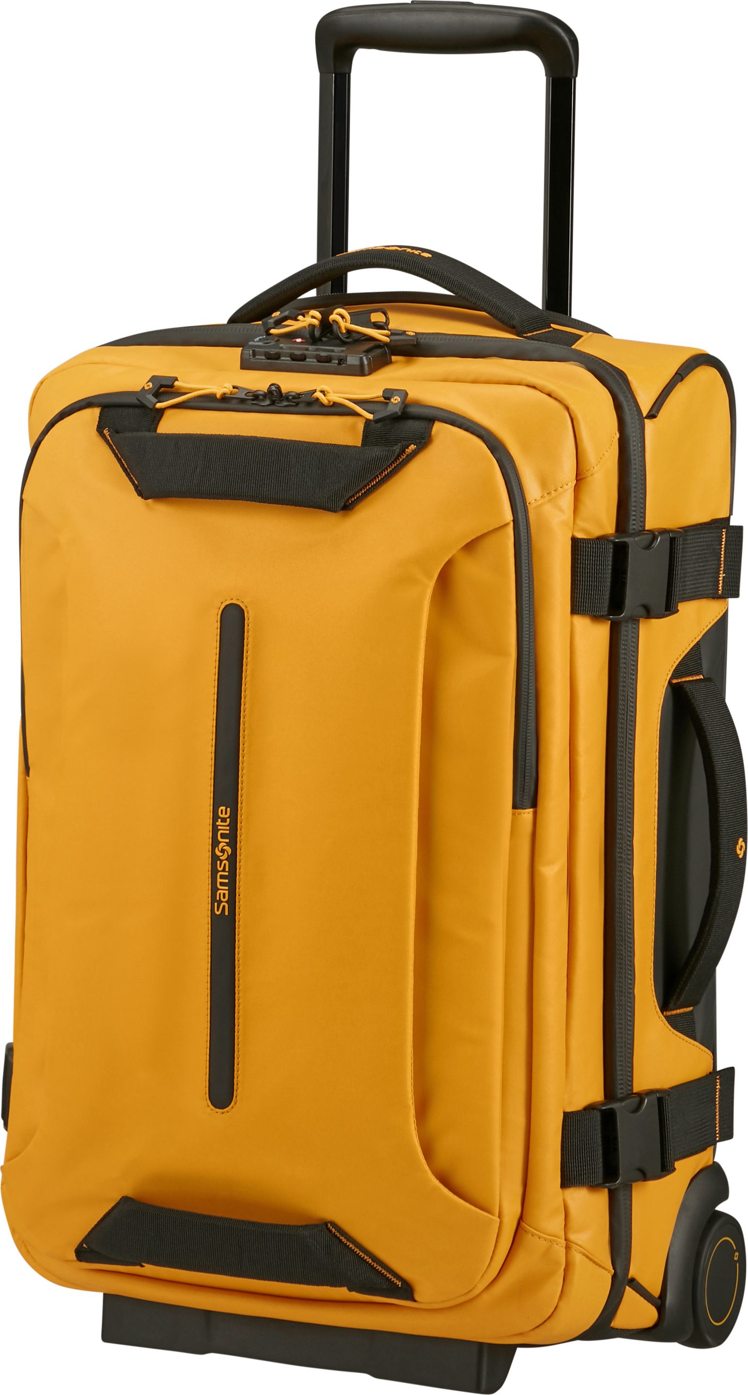 Samsonite Ecodiver Duffle with wheels double frame 55cm Yellow
