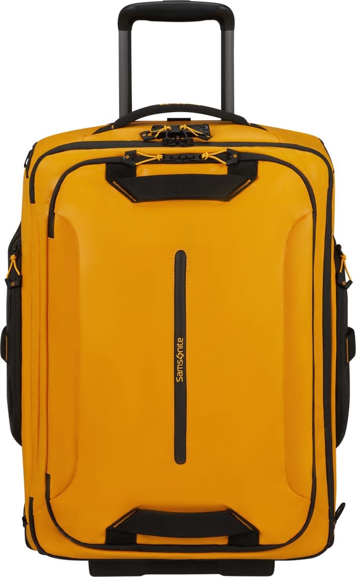 Samsonite Ecodiver Duffle with wheels 55cm backpack Yellow Samsonite