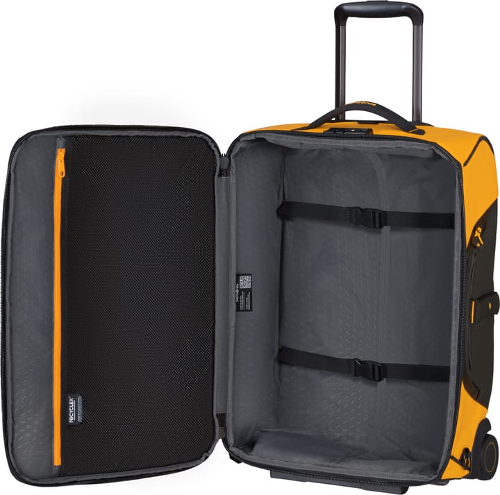 Samsonite Ecodiver Duffle with wheels 55cm backpack Yellow Samsonite