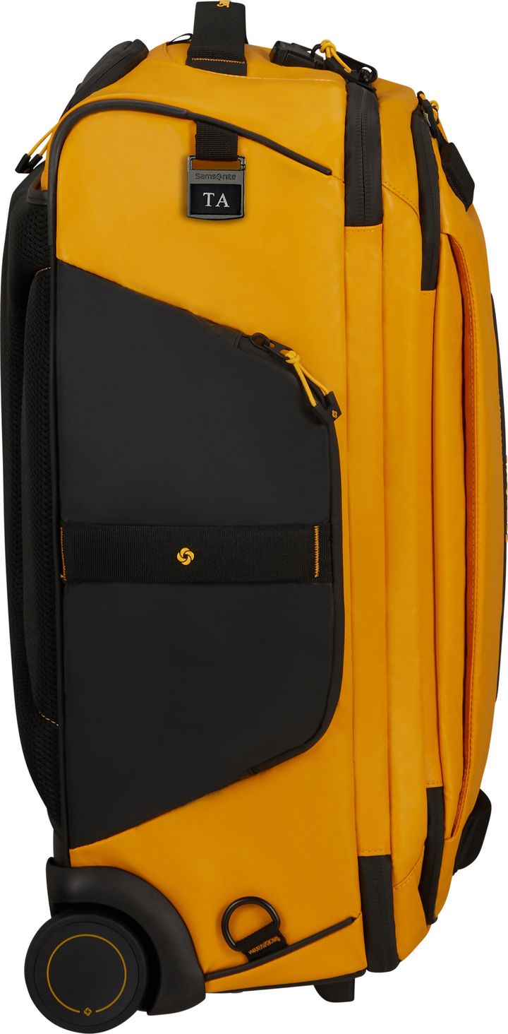 Samsonite Ecodiver Duffle with wheels 55cm backpack Yellow Samsonite
