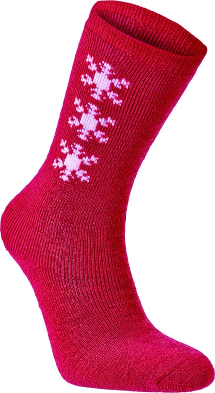 Seger Kids' Lillen Wool Sock Red Seger