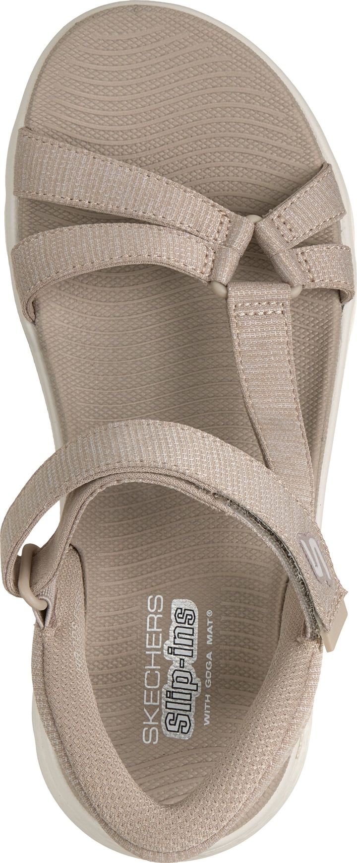 Skechers Women's Go Walk Flex Sandal - Illuminate Taupe Skechers